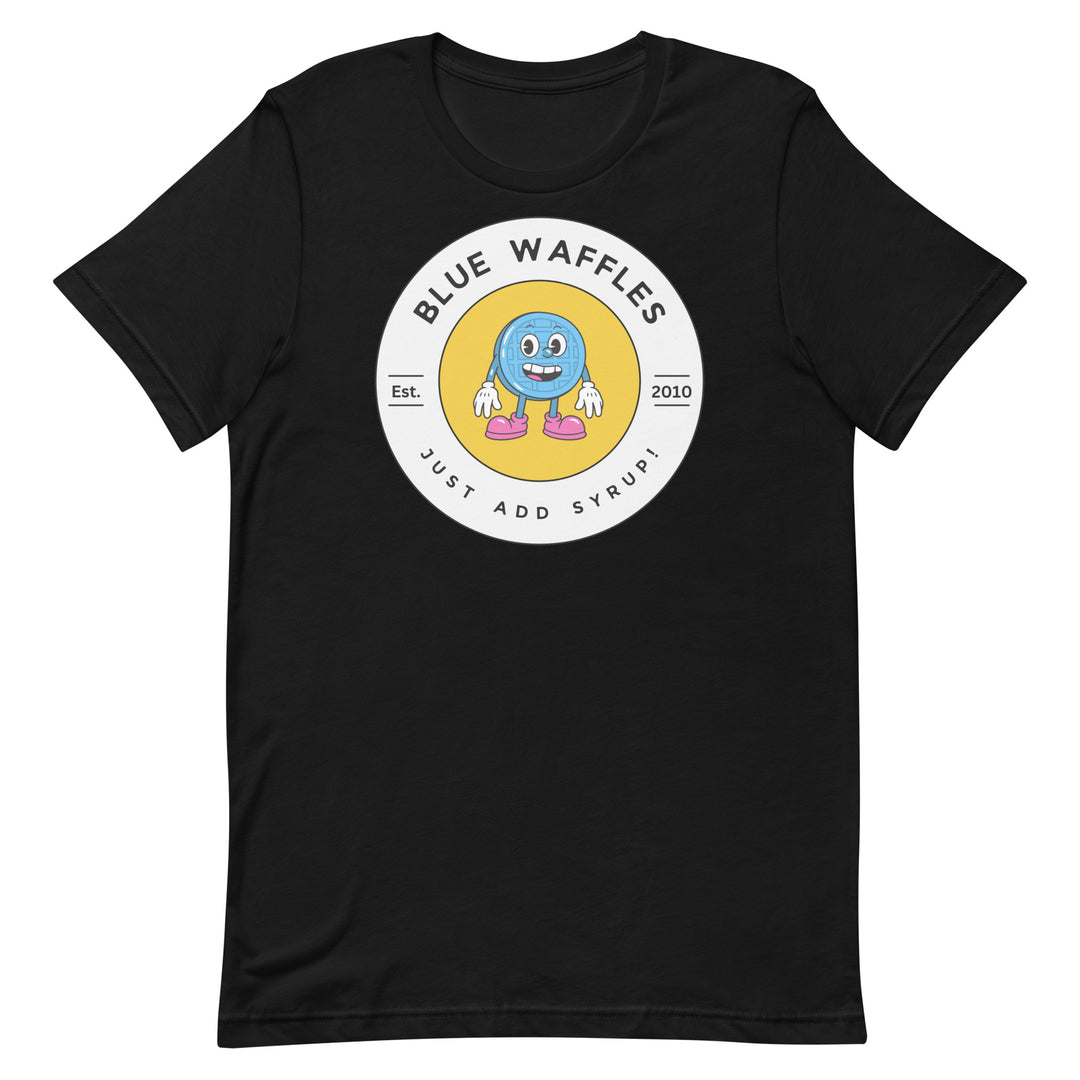 Shirt - Unisex: Almost Average - Blue Waffles