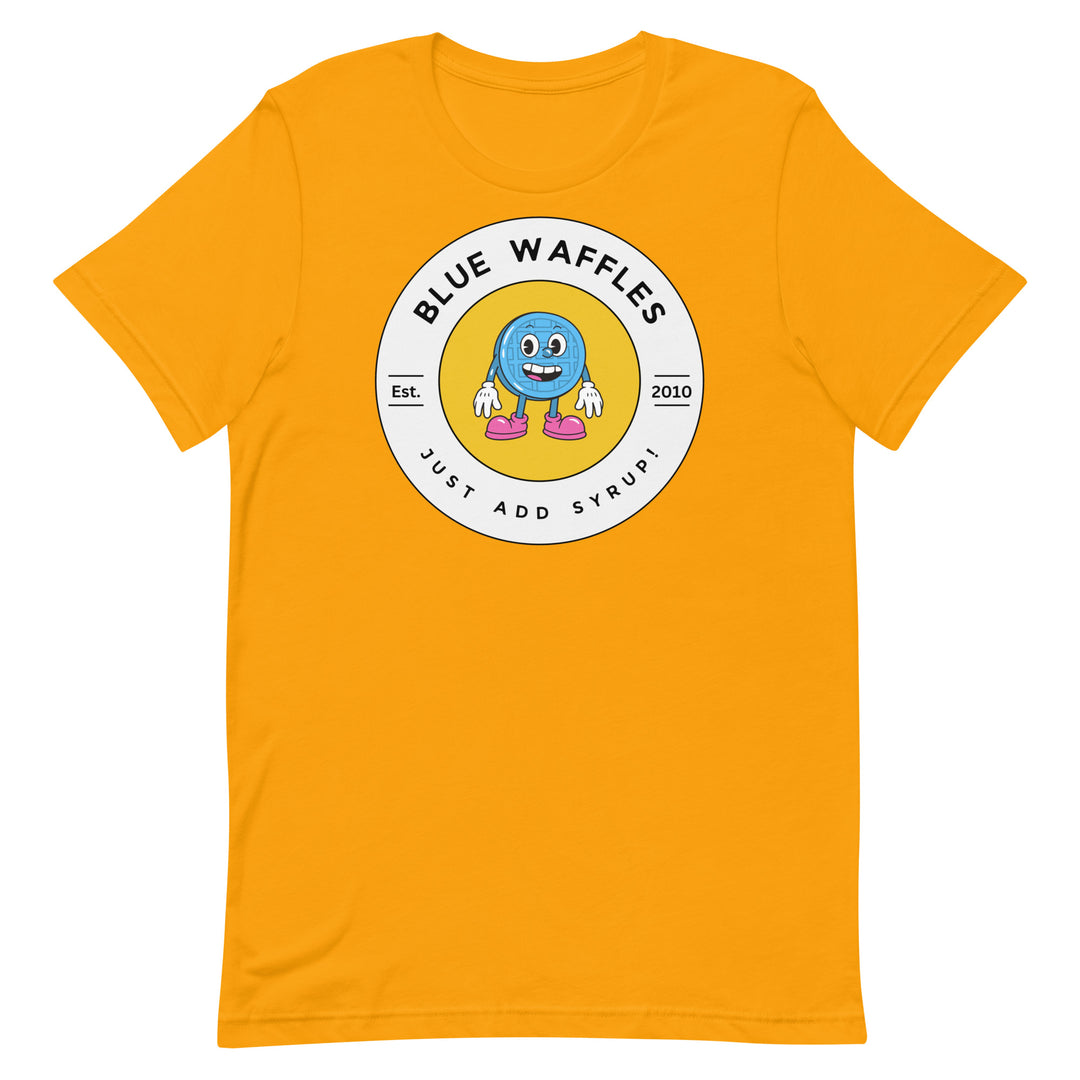 Shirt - Unisex: Almost Average - Blue Waffles