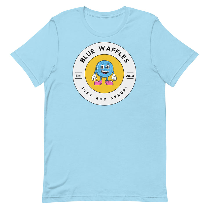 Shirt - Unisex: Almost Average - Blue Waffles